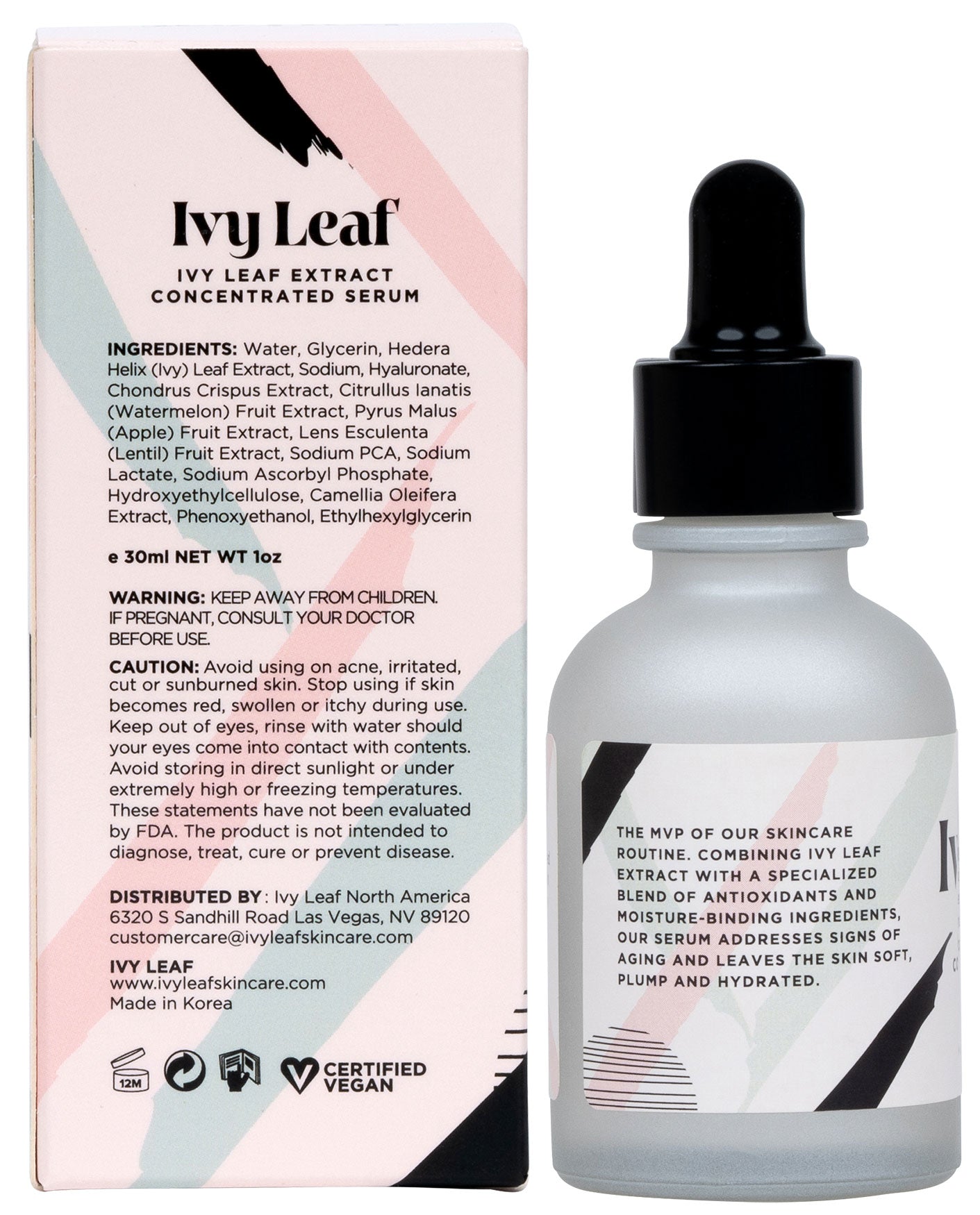Ivy Leaf® Concentrated Serum – Ivy Leaf Skincare®