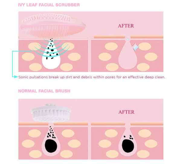 Ivy Leaf® Facial Scrubber